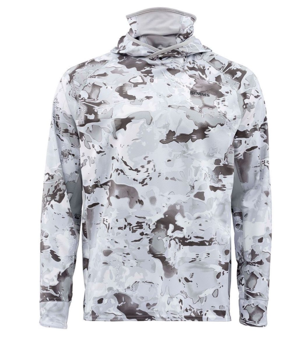 Simms Solarflex Ultracool Armor Shirt Grey Cloud Camo Simms Solarflex Ultracool Armor Shirt Grey Cloud Camo